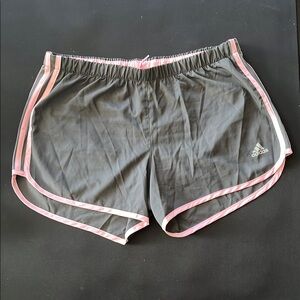 adidas Gray and Pink Athletic Shorts